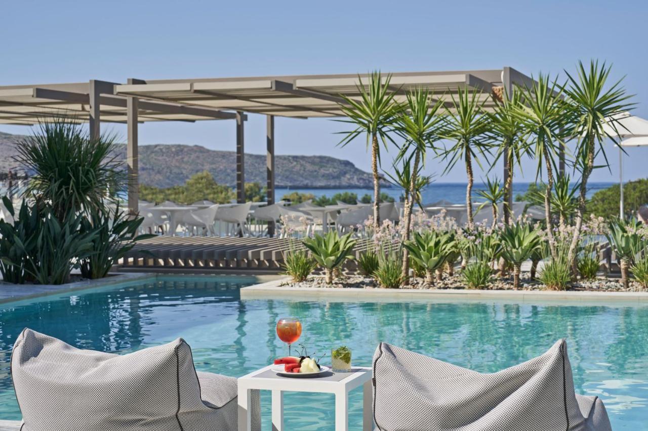 Atlantica Amalthia Beach Hotel - Adults Only Агия-Марина Экстерьер фото