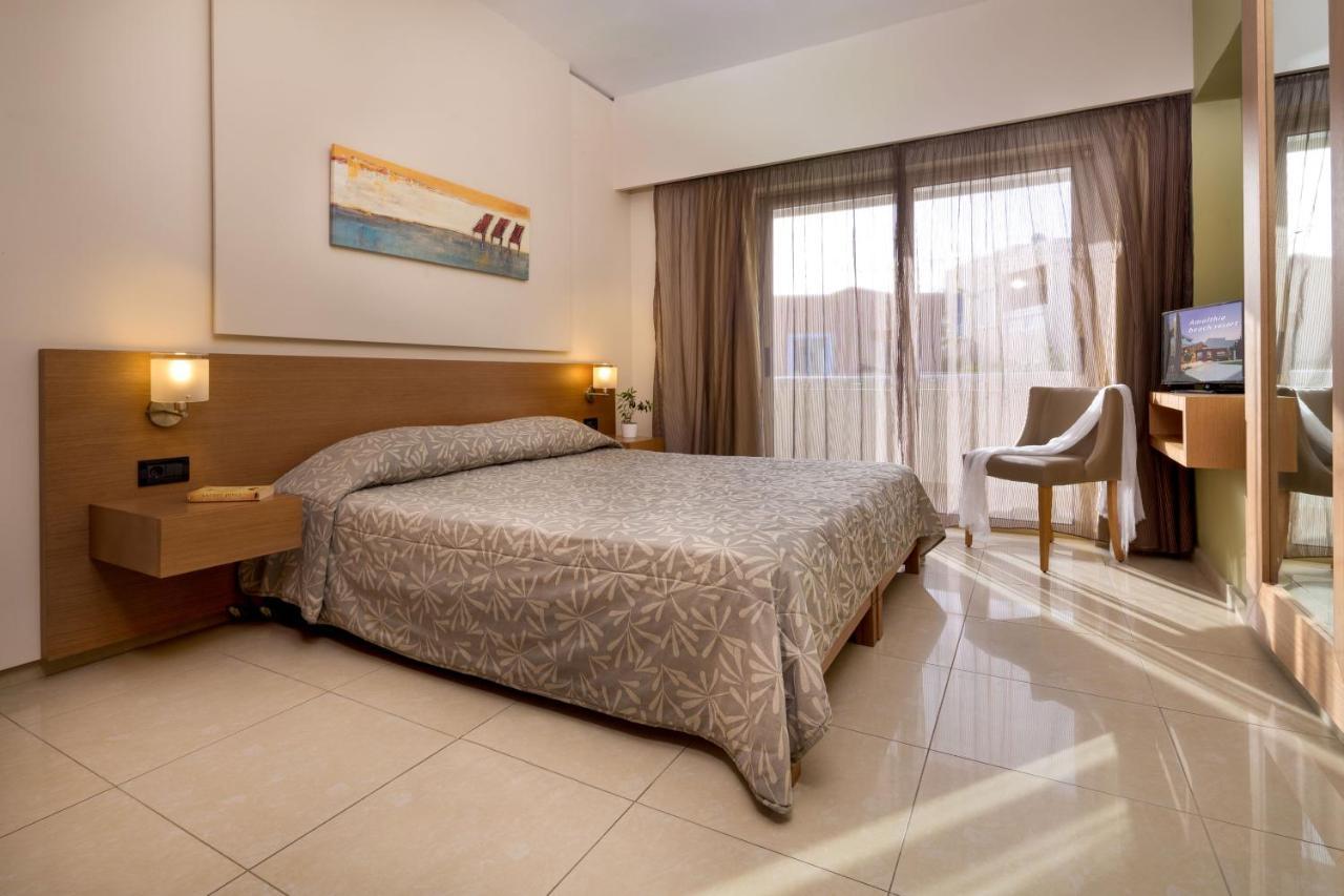 Atlantica Amalthia Beach Hotel - Adults Only Агия-Марина Экстерьер фото