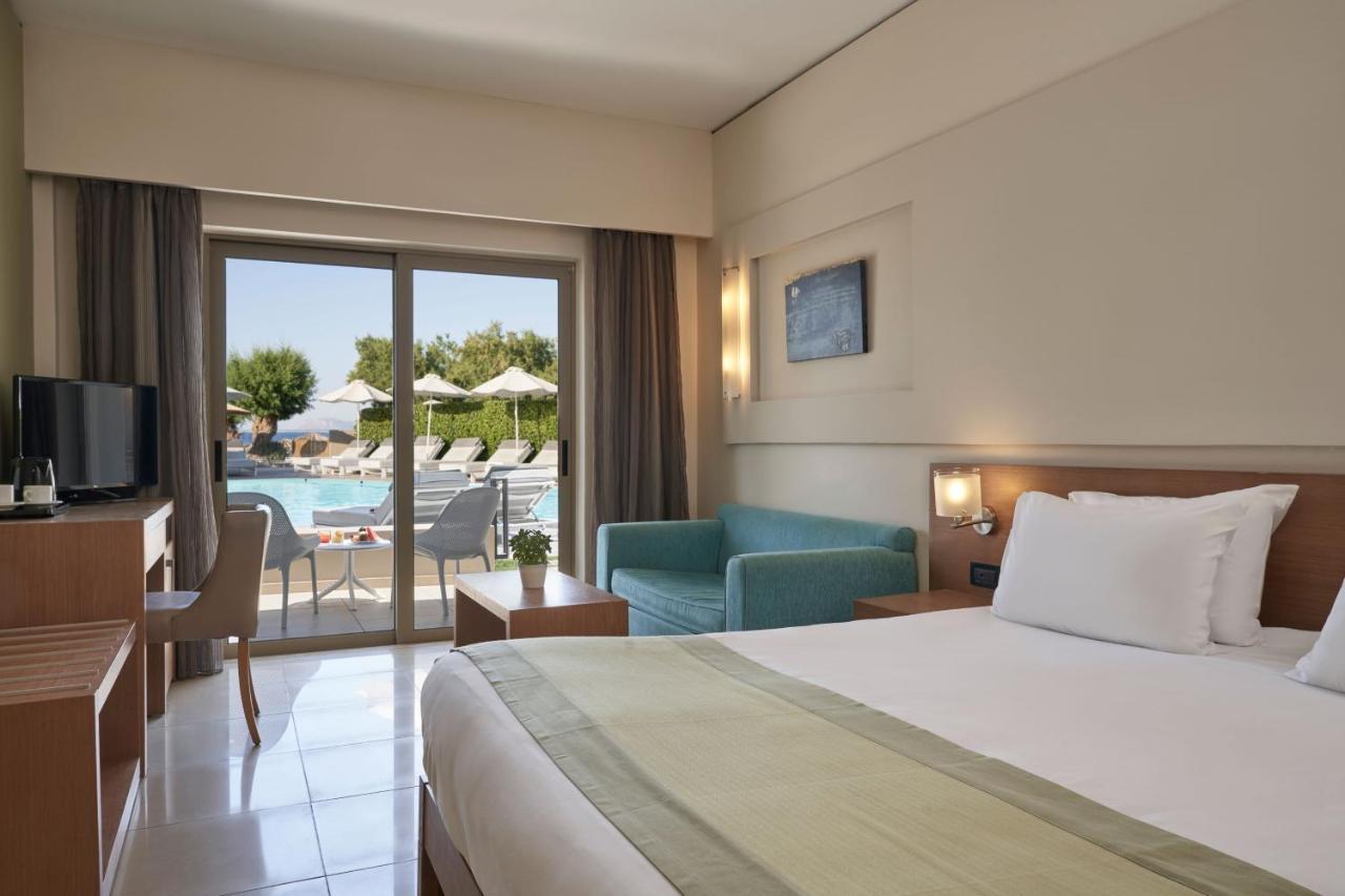 Atlantica Amalthia Beach Hotel - Adults Only Агия-Марина Экстерьер фото