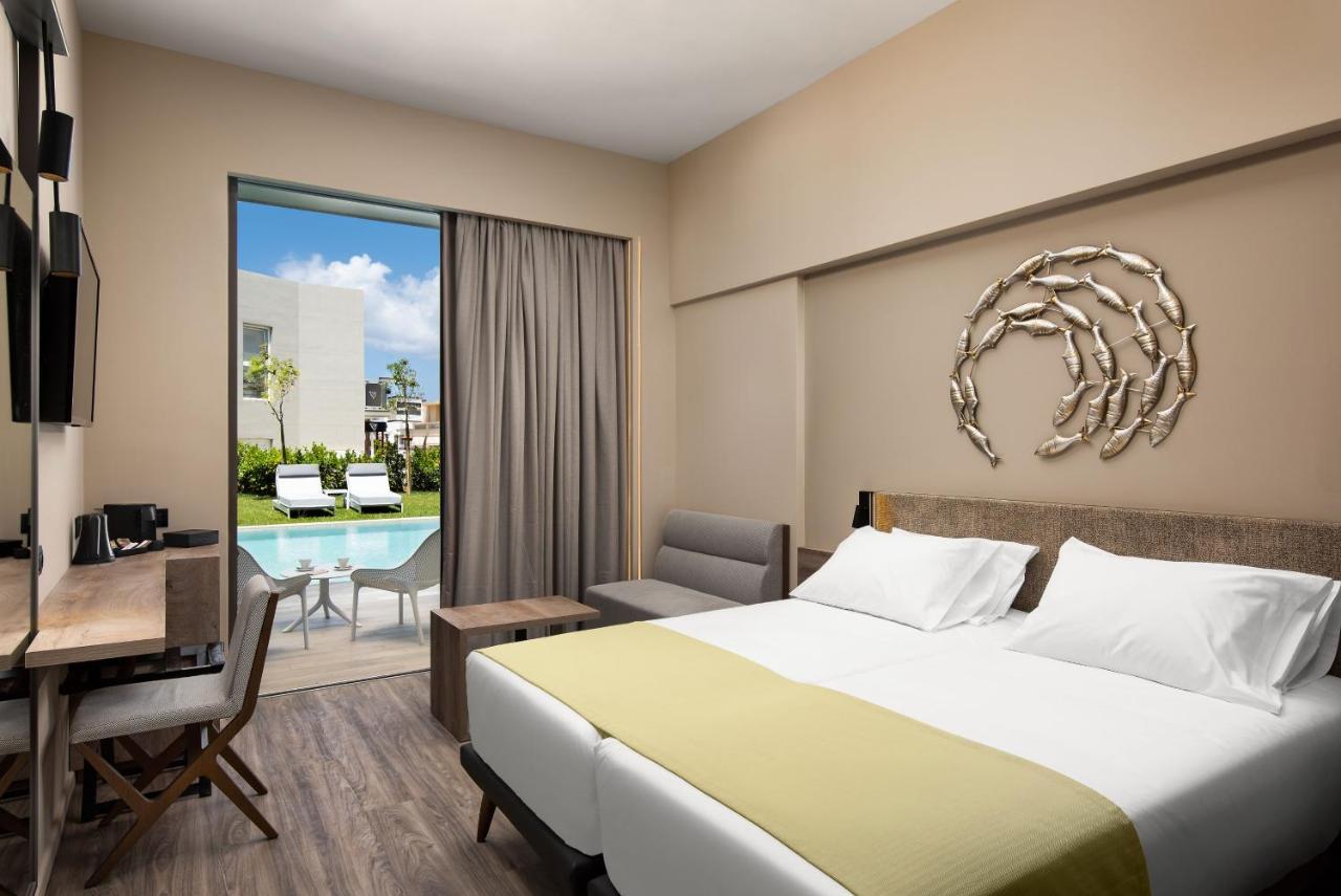Atlantica Amalthia Beach Hotel - Adults Only Агия-Марина Экстерьер фото