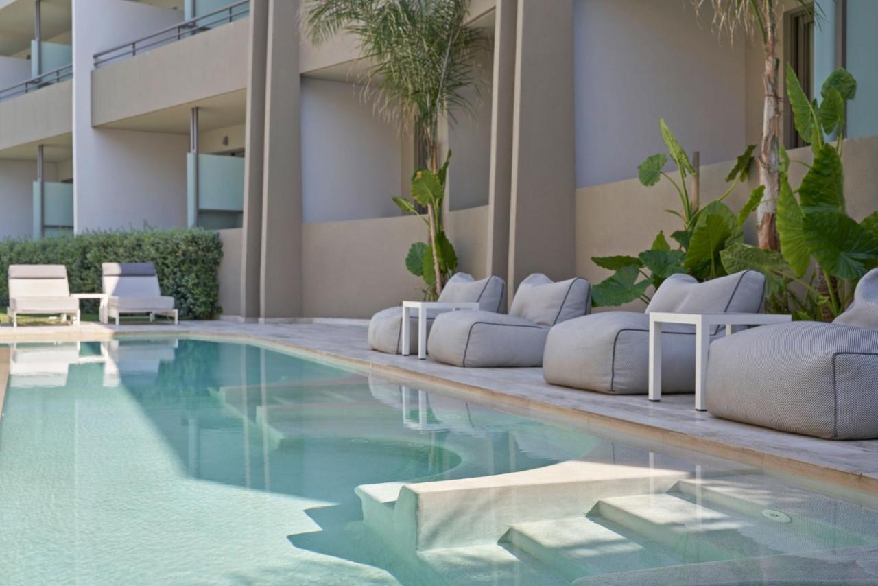 Atlantica Amalthia Beach Hotel - Adults Only Агия-Марина Экстерьер фото