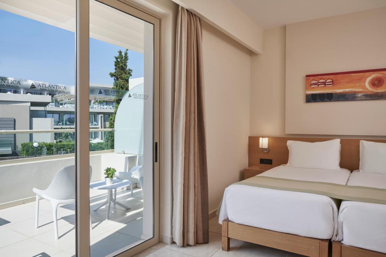 Atlantica Amalthia Beach Hotel - Adults Only Агия-Марина Экстерьер фото