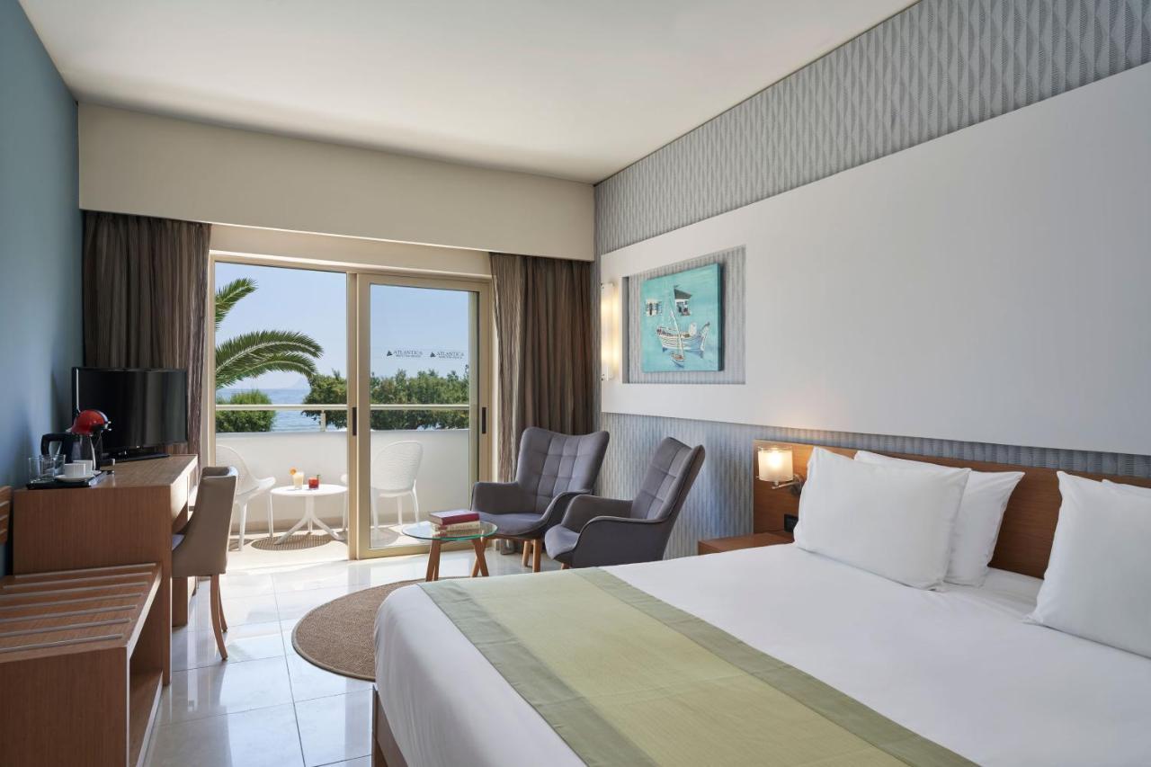 Atlantica Amalthia Beach Hotel - Adults Only Агия-Марина Экстерьер фото