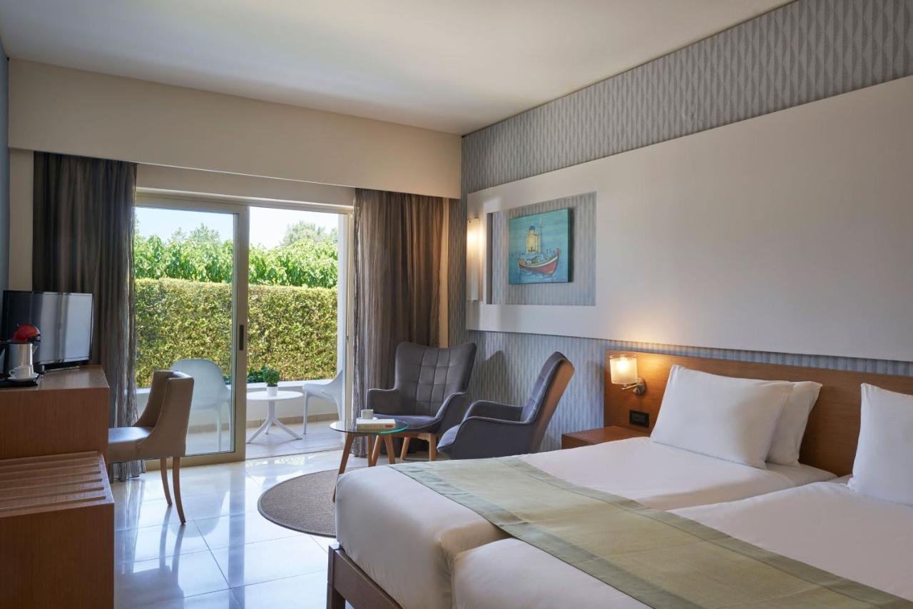 Atlantica Amalthia Beach Hotel - Adults Only Агия-Марина Экстерьер фото