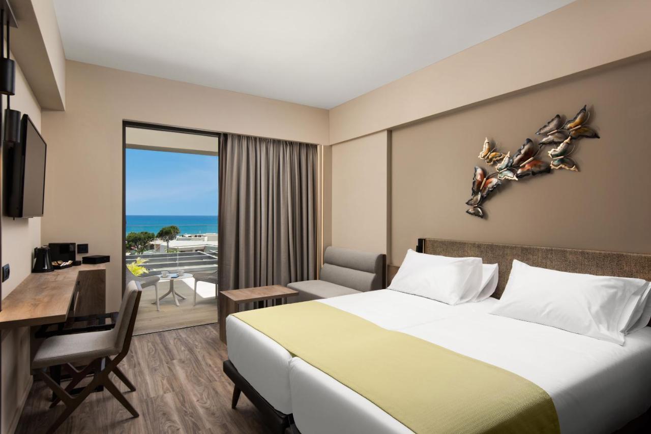 Atlantica Amalthia Beach Hotel - Adults Only Агия-Марина Экстерьер фото