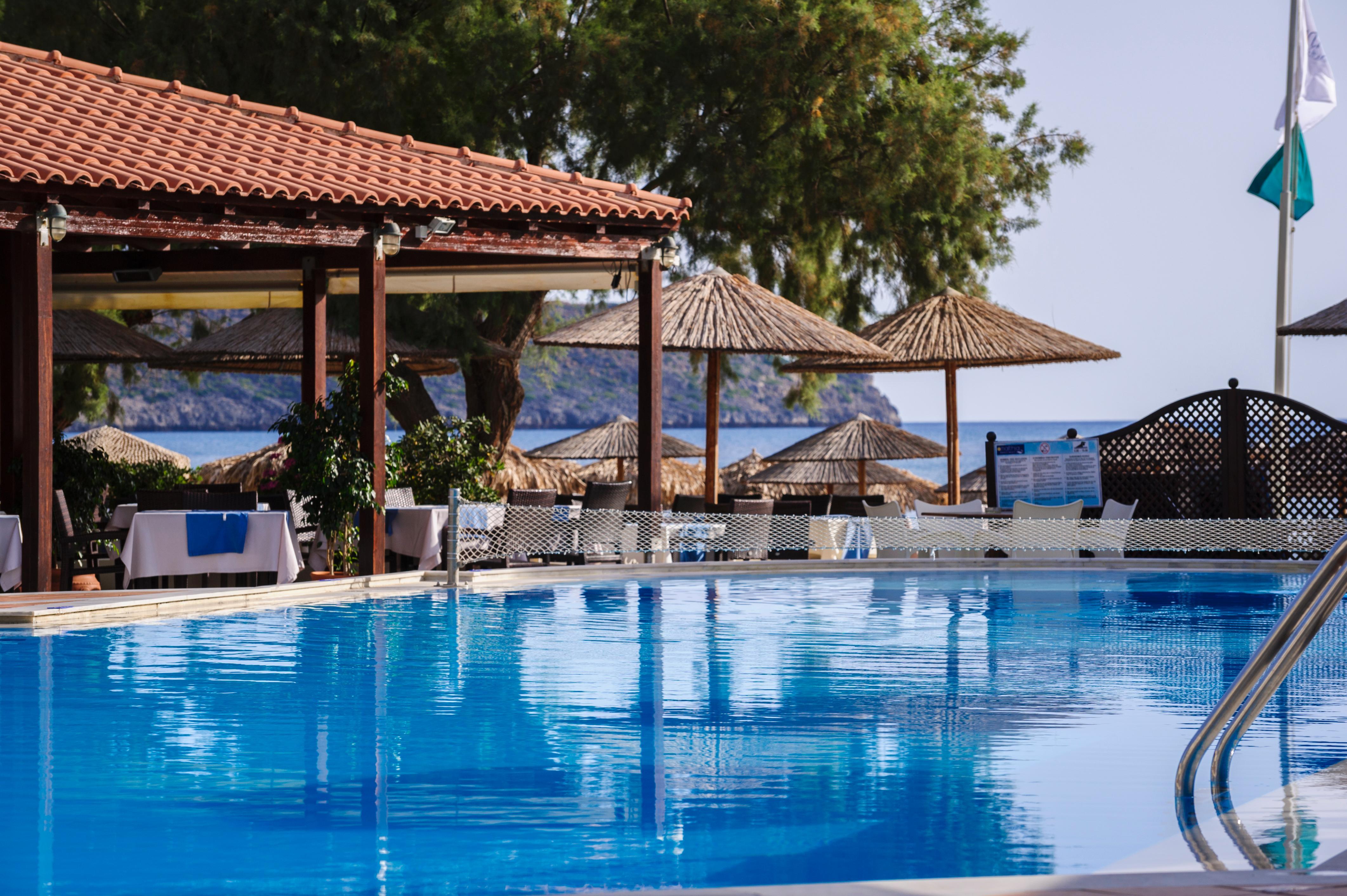 Atlantica Amalthia Beach Hotel - Adults Only Агия-Марина Экстерьер фото