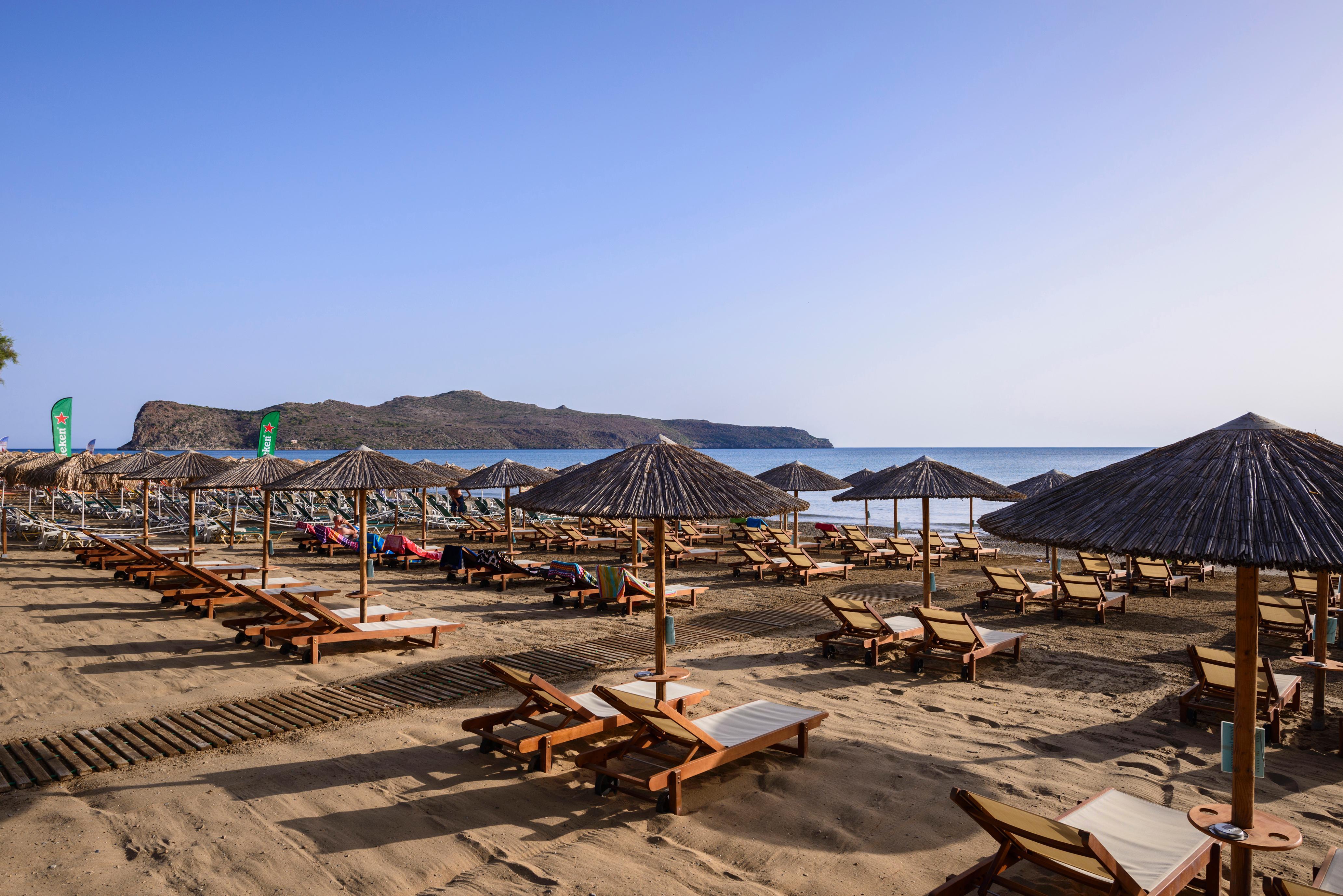 Atlantica Amalthia Beach Hotel - Adults Only Агия-Марина Экстерьер фото