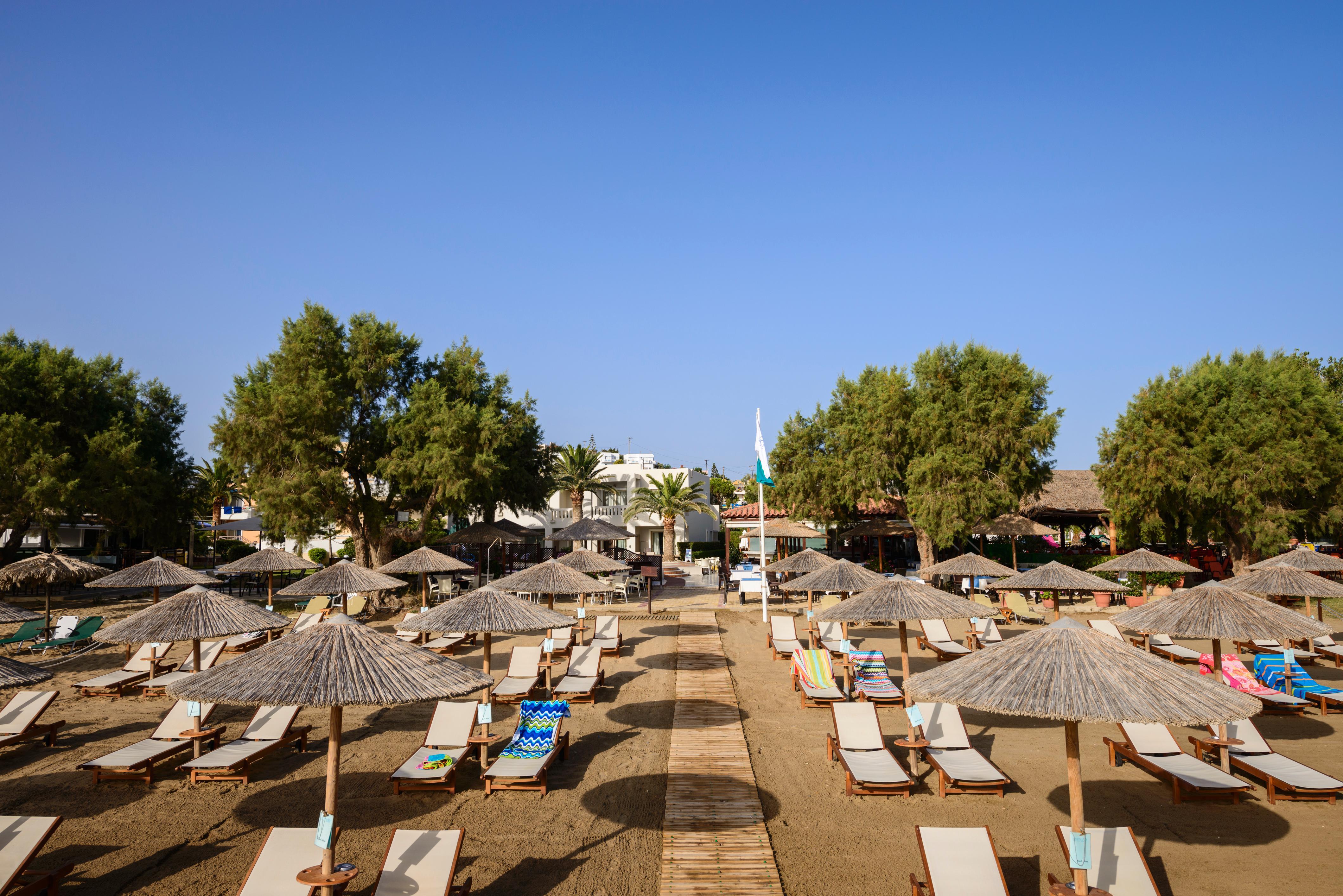 Atlantica Amalthia Beach Hotel - Adults Only Агия-Марина Экстерьер фото