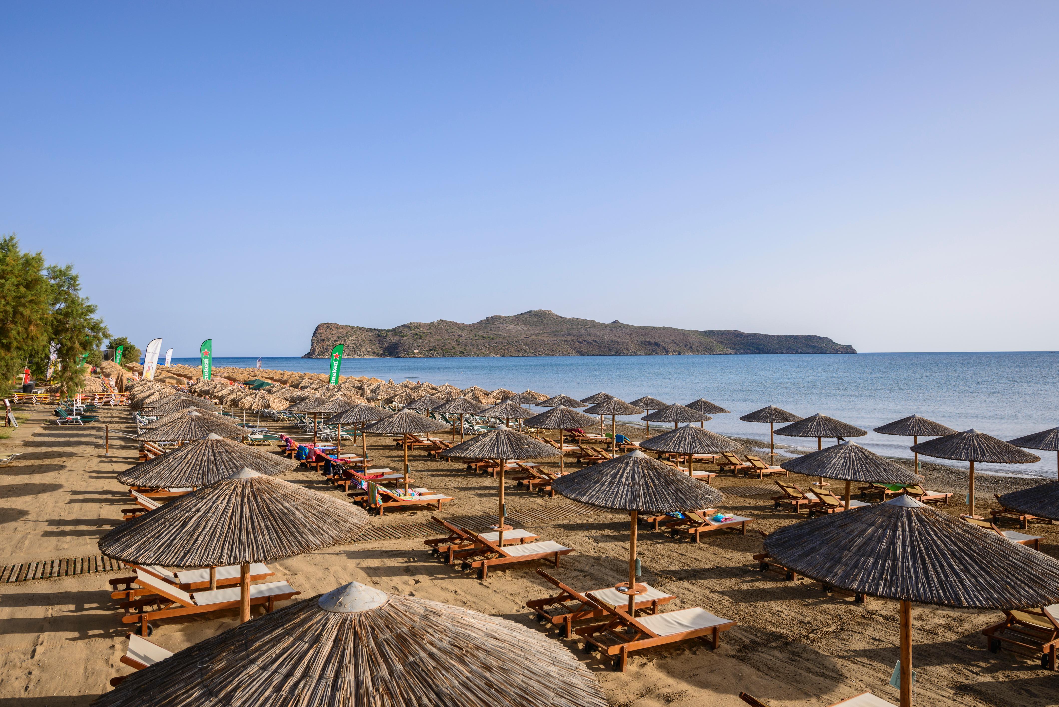 Atlantica Amalthia Beach Hotel - Adults Only Агия-Марина Экстерьер фото