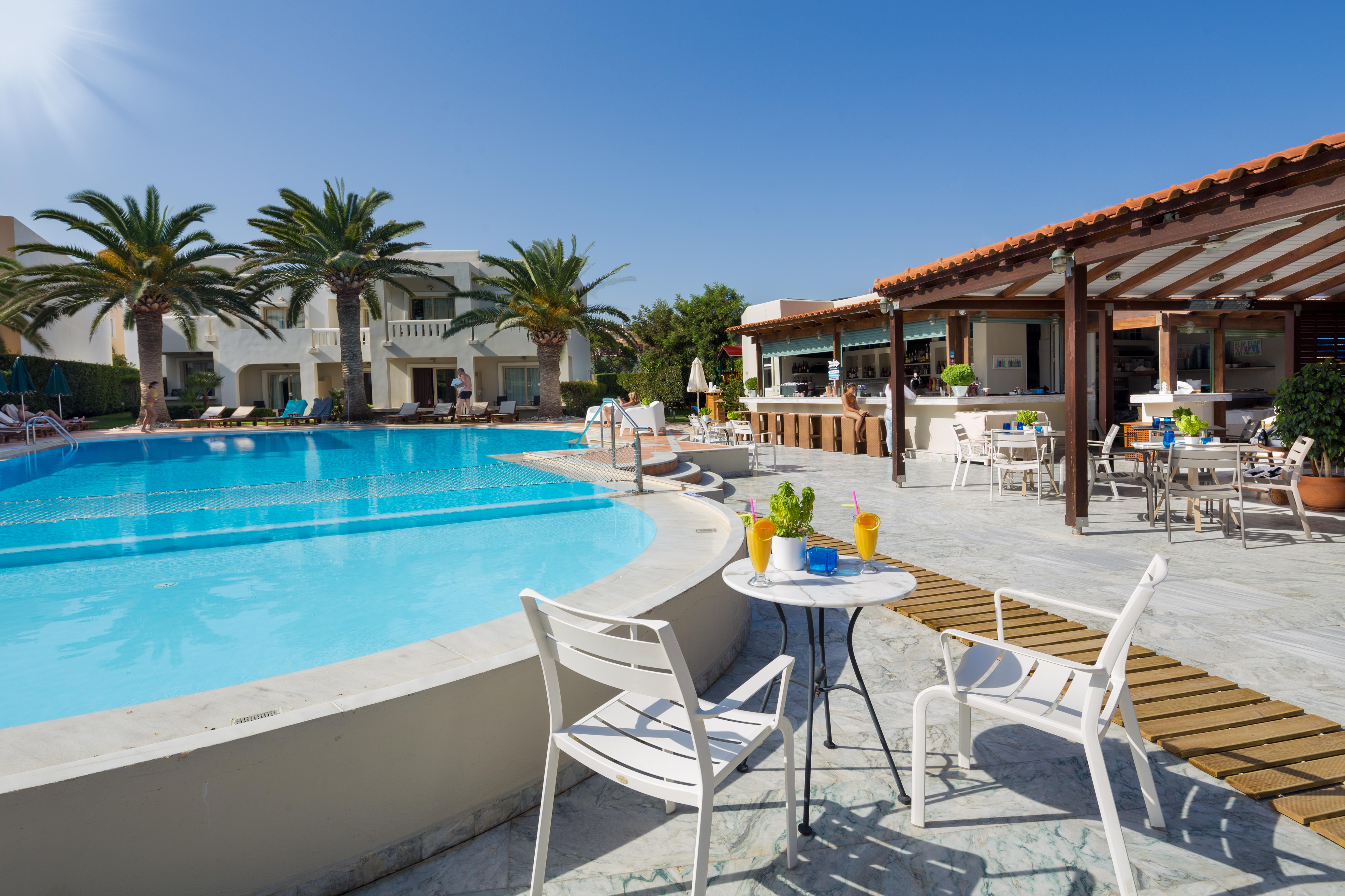 Atlantica Amalthia Beach Hotel - Adults Only Агия-Марина Экстерьер фото