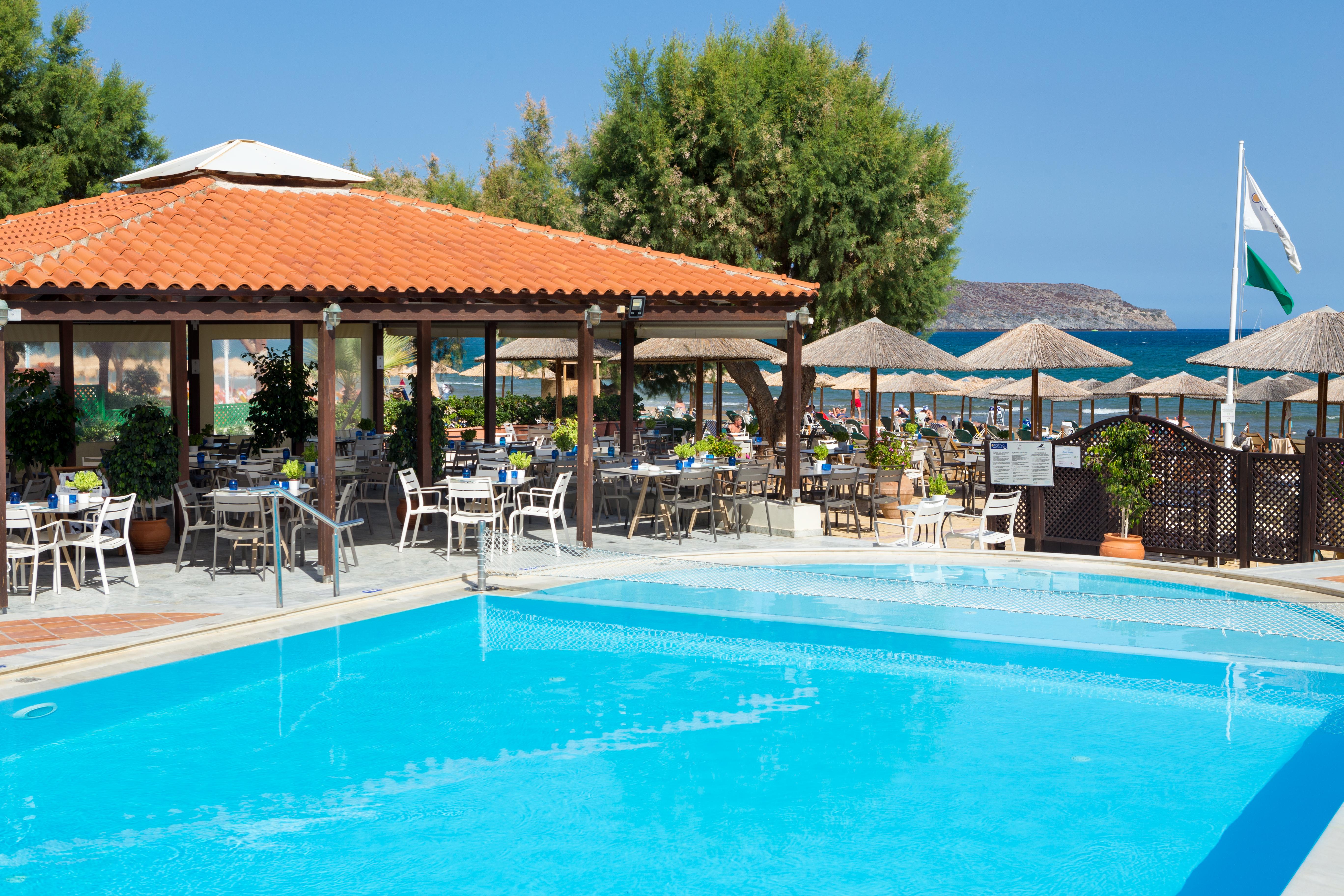 Atlantica Amalthia Beach Hotel - Adults Only Агия-Марина Экстерьер фото