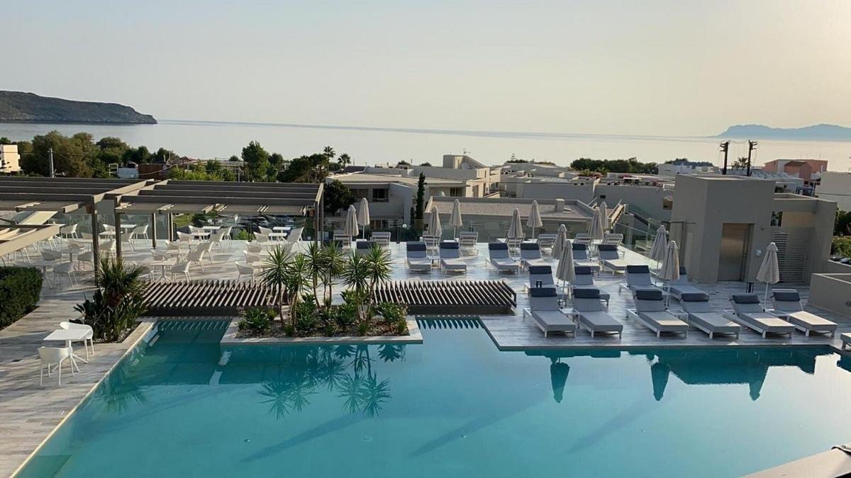 Atlantica Amalthia Beach Hotel - Adults Only Агия-Марина Экстерьер фото